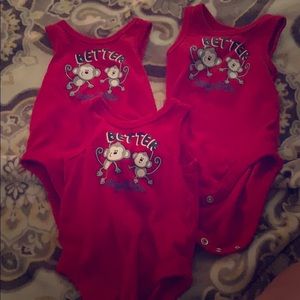 3 tank onesies